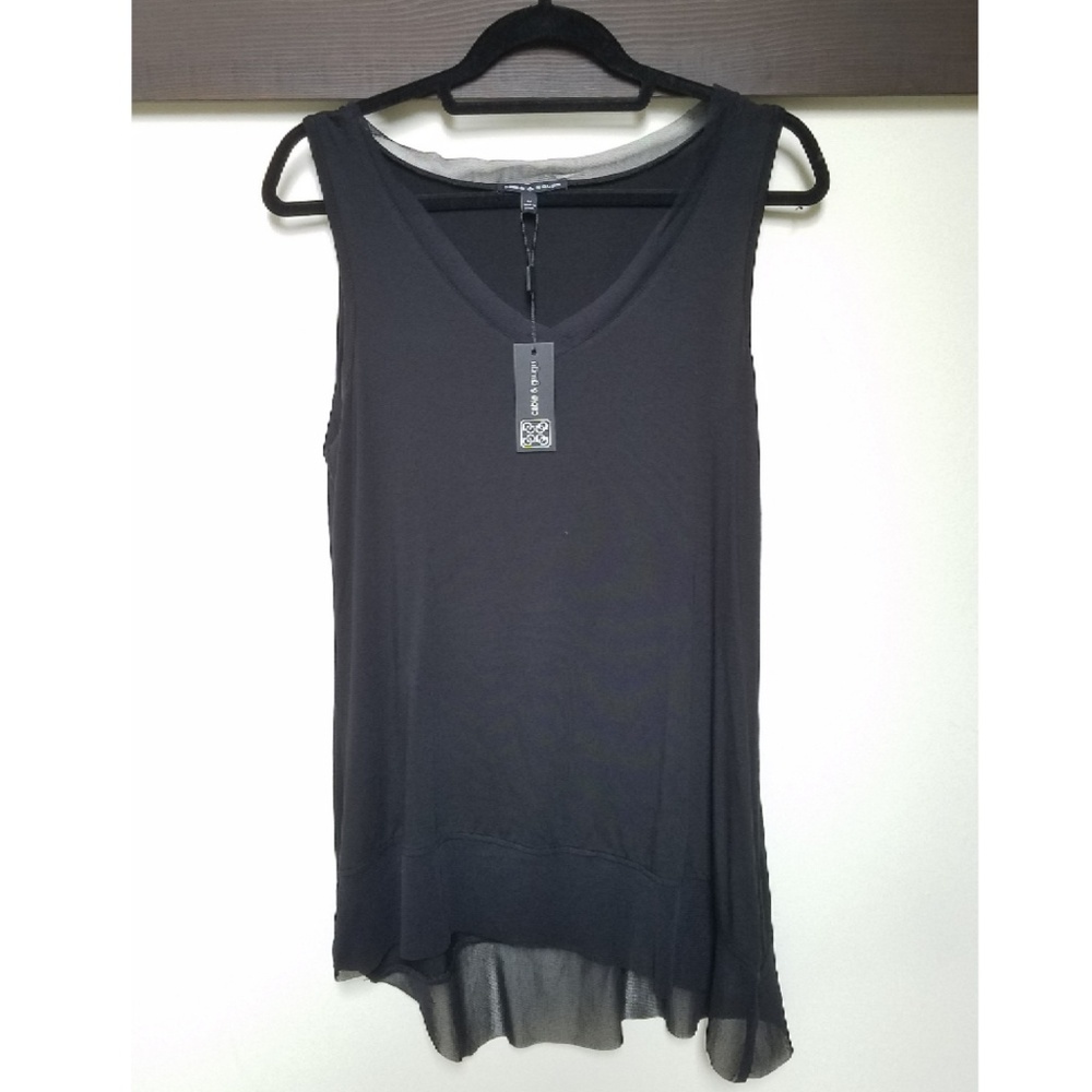 Cable & Gauge Sleeveless Flowy Shirt